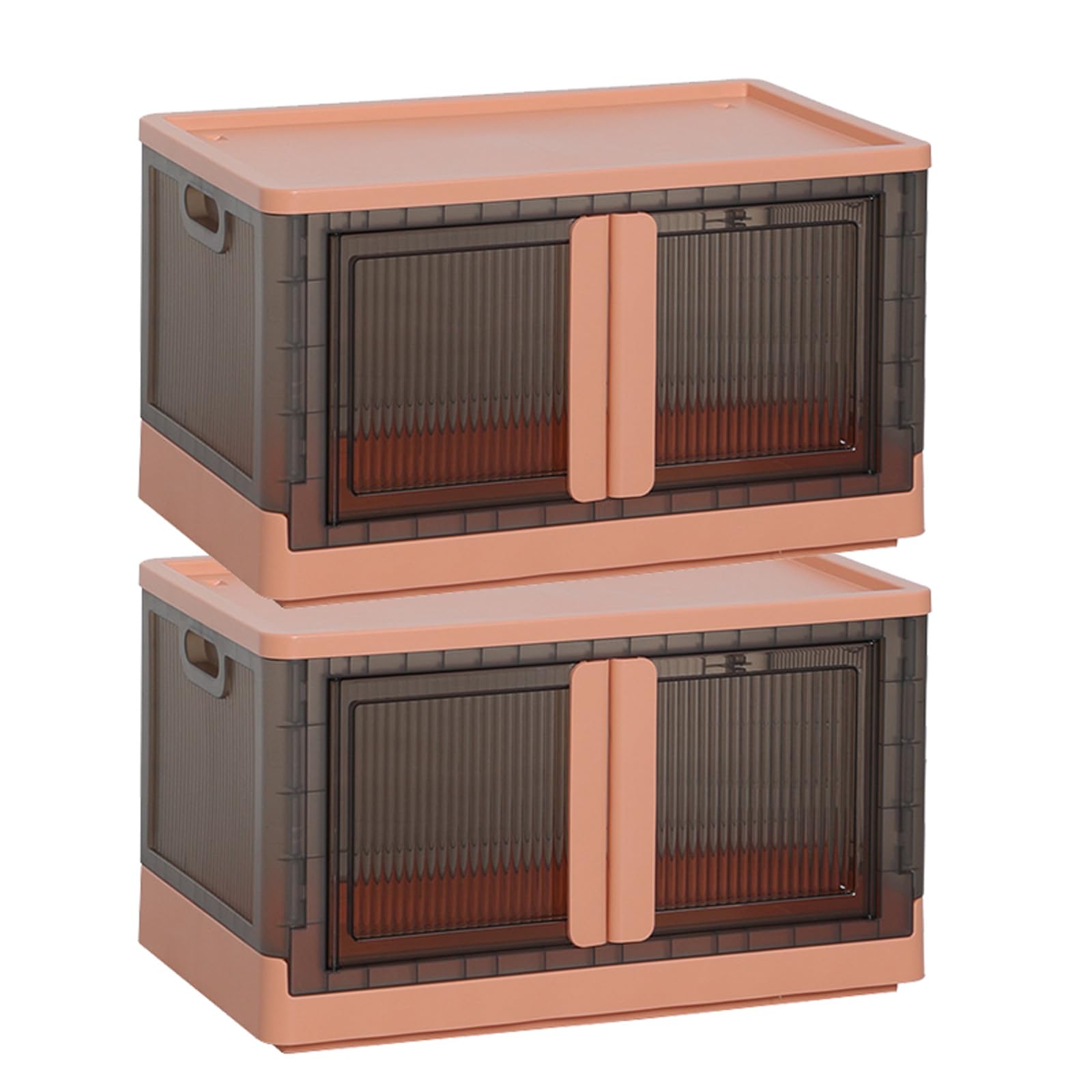 Foldable Storage Bins with Wheels & Lids - Large Capacity Organizing Boxes for Clothes, Toys, Books - Perfect for Home, Garage & Kids Room Organization