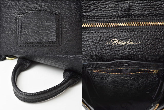 3.1 Phillip Lim Pashli Genuine Leather Backpack for Women - Stylish Black Designer Bag for Work, Travel & Everyday Use
