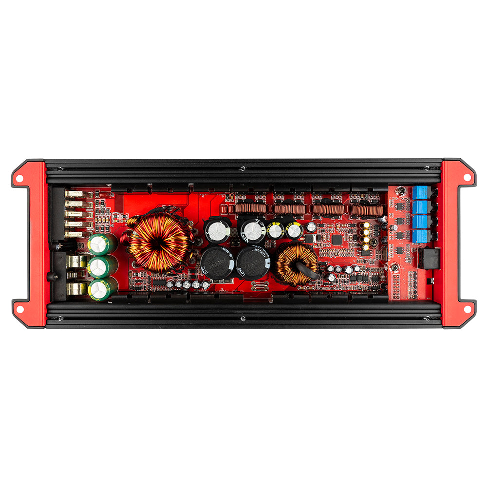 GEN X 5 Channel Class D Amplifier 130W x 4 @ 4 Ohm + 900W x 1 @ 1 Ohm RMS - High Power Car Audio Amp for Subwoofers & Speakers | Perfect for Car Audio Systems, Home Theater & DJ Setups