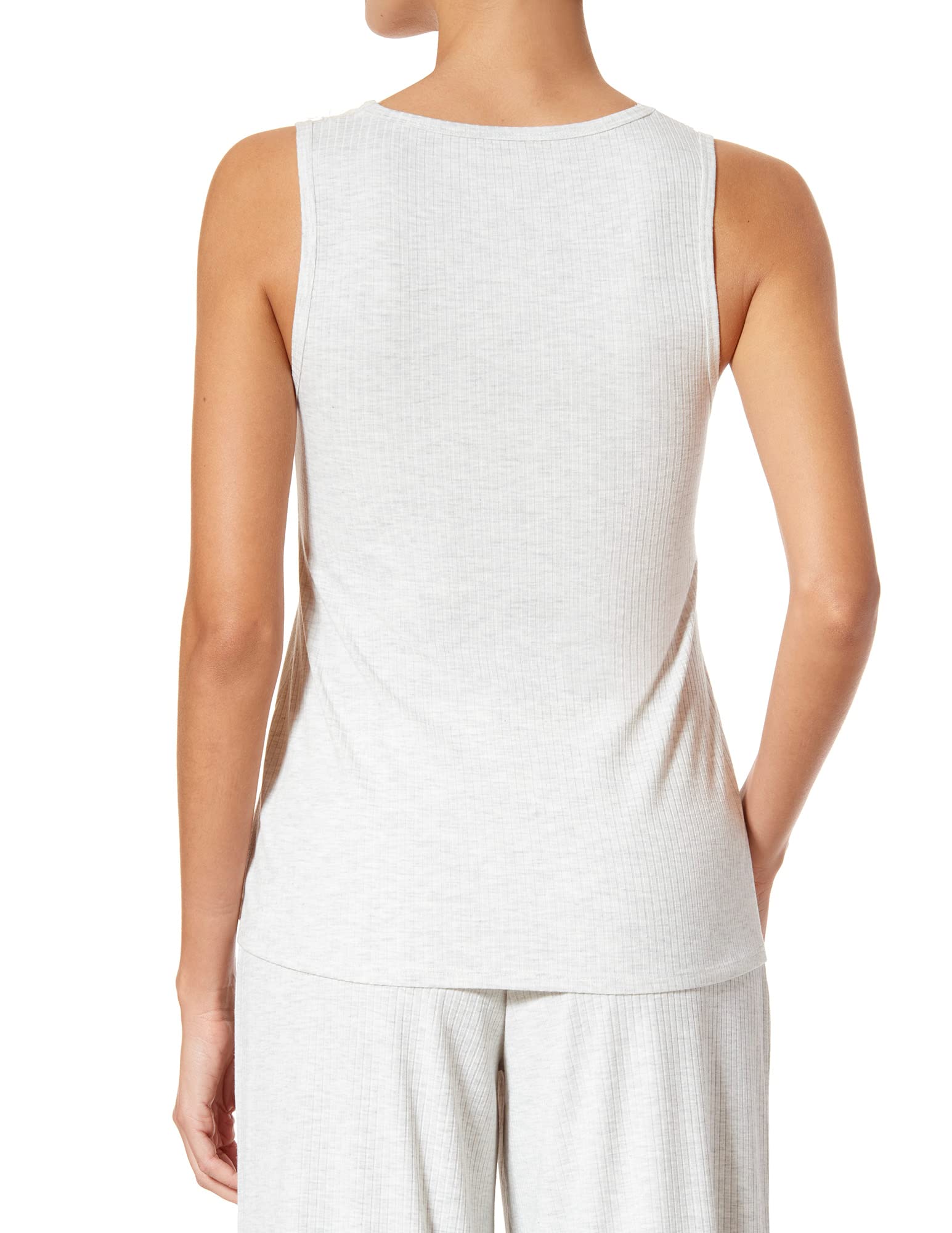 HUE Women's Ribbed Lounge & Sleep Pajama Set - Soft Comfortable Loungewear for Relaxing at Home, Sleeping & Cozy Nights