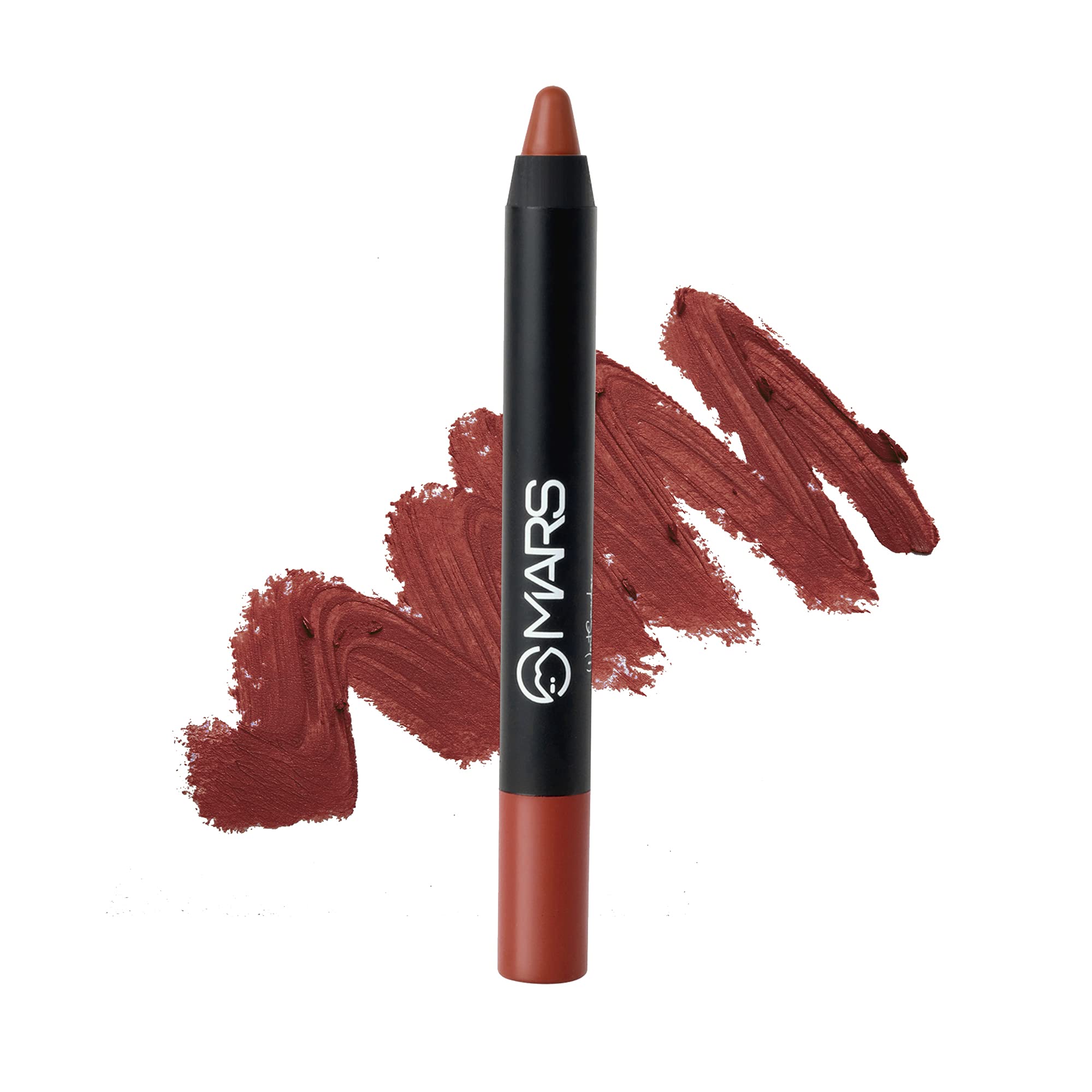 Long Lasting Matte Lip Crayon - 12 Hour Waterproof Lipstick | Non-Smudge, Non-Transfer Formula | Vegan & Cruelty Free (3.5g, Girl Power) | Perfect for Date Night, Office Wear & Special Occasions