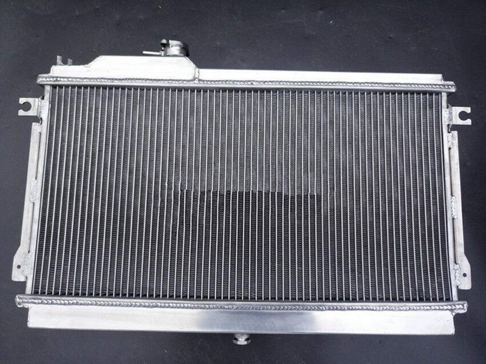 High-Performance Aluminum Radiator & Cooling Fan Kit for 1990-1997 Mazda Miata MX-5 1.6L 1.8L (NA Generation) - Perfect for Track Days, Daily Driving & Engine Cooling Upgrades