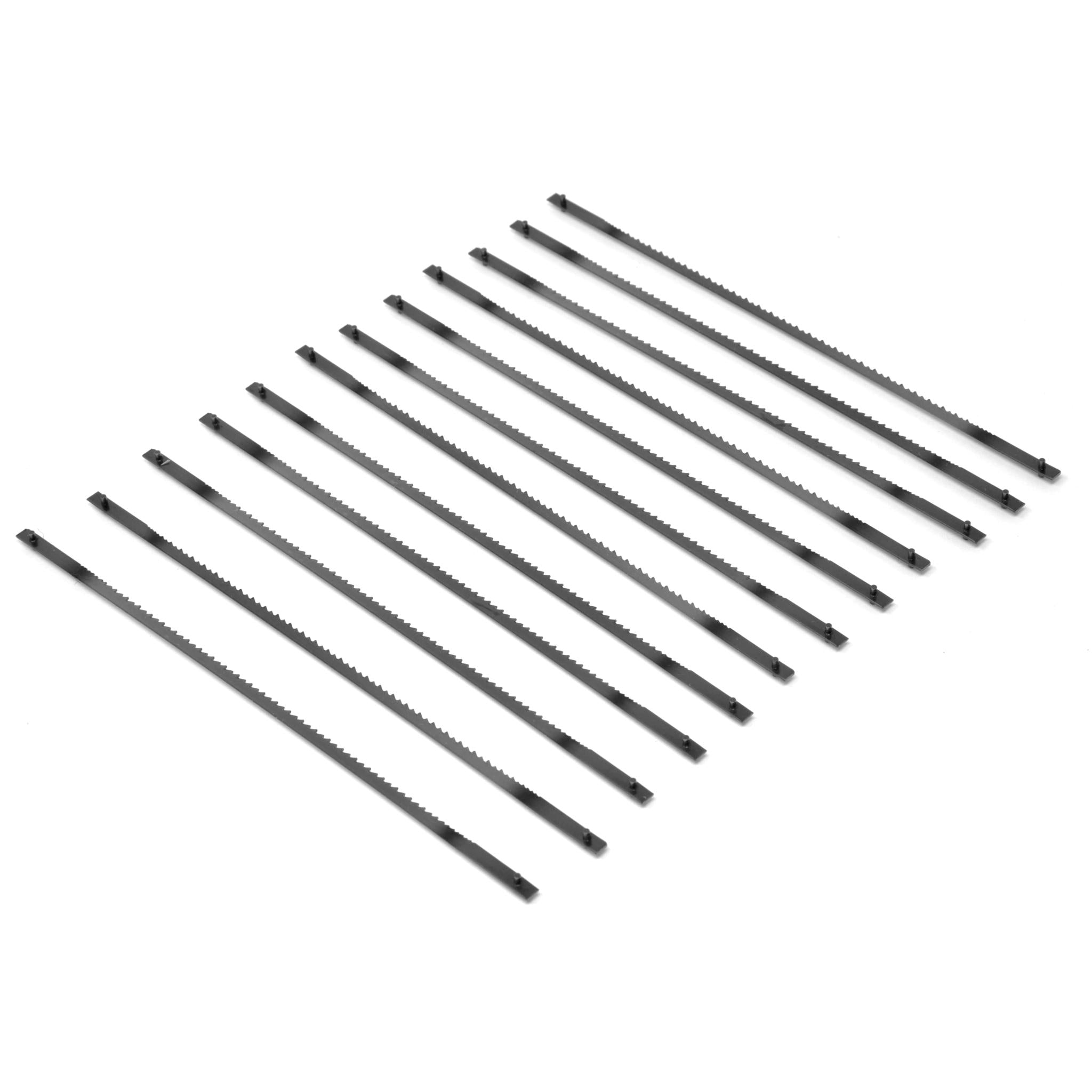 WEN BLE150 15 TPI Pin End 5 Inch Scroll Saw Blades - 12 Pack for Woodworking, Crafting & DIY Projects - Perfect for Detailed Cuts in Wood, Plastic & Metal