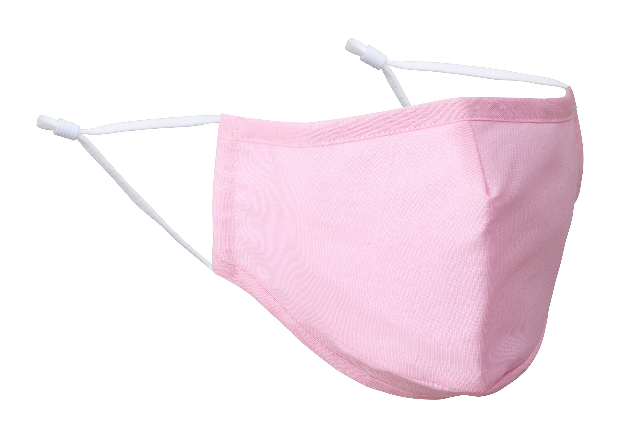 Bufferton Pink Face Mask for Adults - Reusable, Breathable & Comfortable - Perfect for Daily Use, Travel & Outdoor Activities