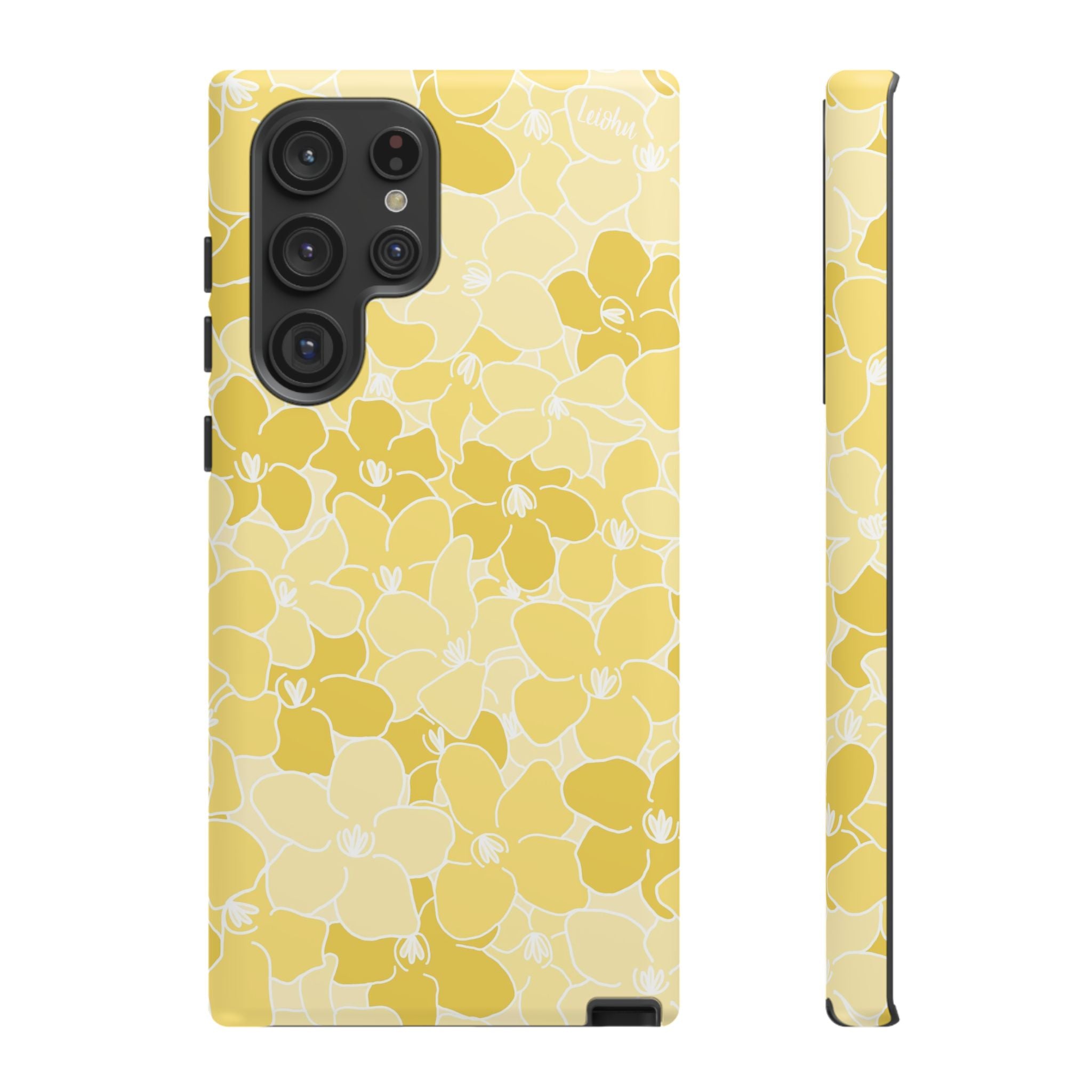 Puakenikeni Dream Samsung Galaxy Phone Case - Slim Protective Cover for Samsung Galaxy S23/S22/S21 - Perfect for Travel, Work & Everyday Use