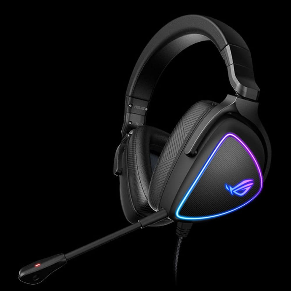 ASUS ROG Delta S Type-C RGB Gaming Headset with ANC - Wireless Noise Cancelling Headphones for PC, PS5, Xbox - Perfect for Competitive Gaming & Streaming