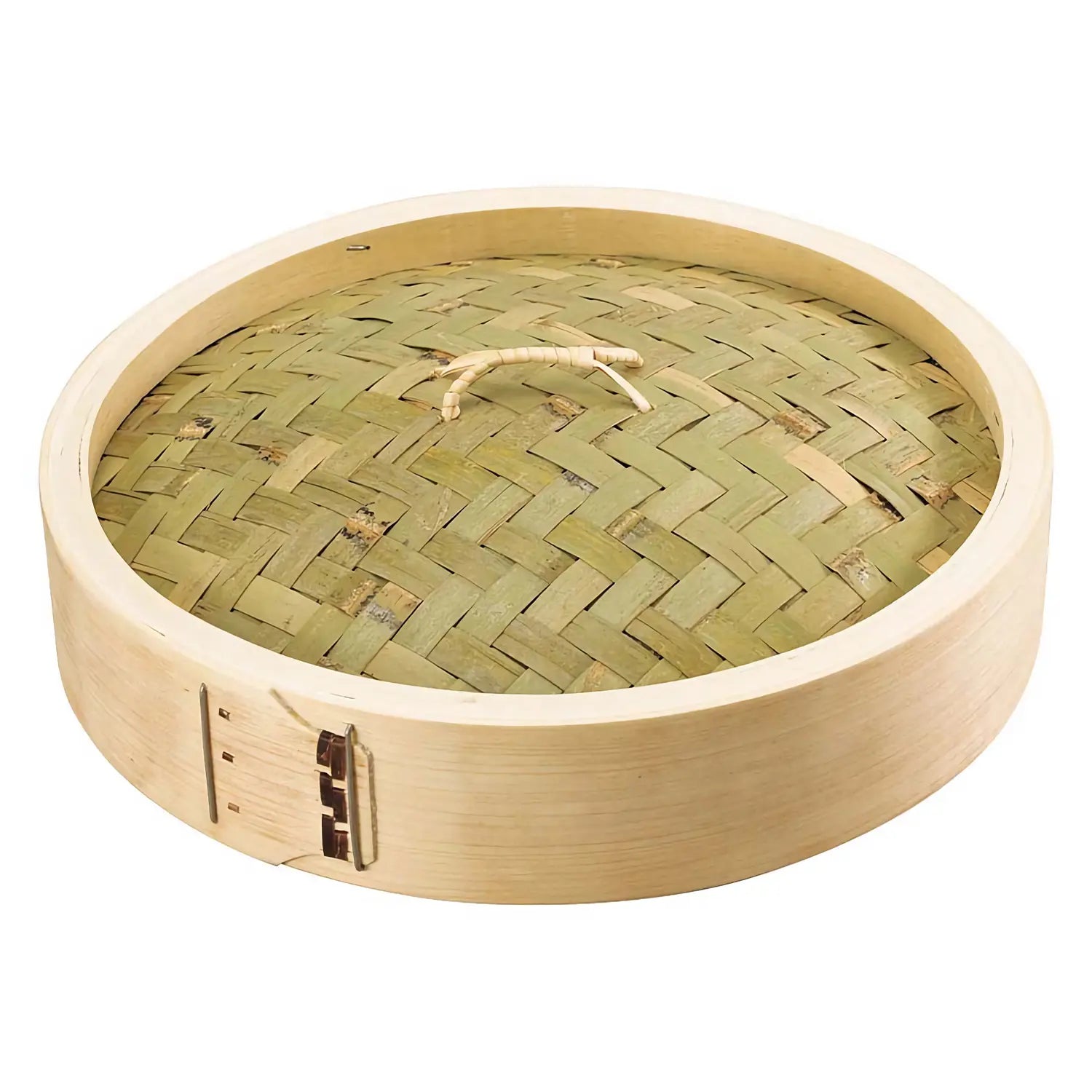 EBM Pinewood Seiro Steamer Basket - Traditional Japanese Bamboo Steamer for Dumplings, Buns & Vegetables | Perfect for Asian Cooking, Healthy Meal Prep & Home Kitchen Use