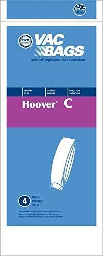 DVC Hoover C 4010003C & 4010077C Vacuum Cleaner Bags - 16 Pack | Compatible with Hoover Upright Vacuums | Ideal for Home Cleaning & Pet Hair Removal