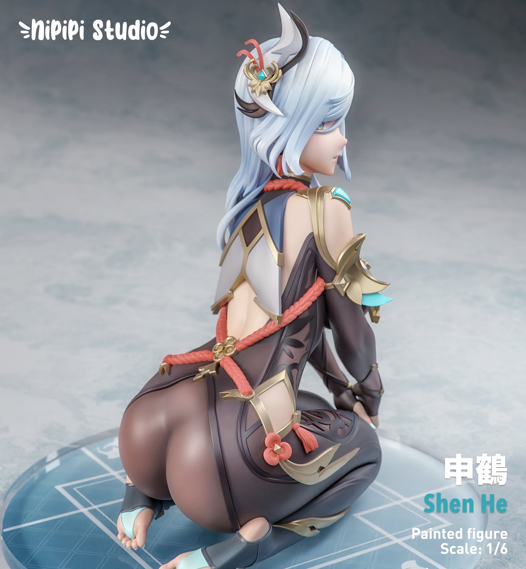 Genshin Impact Shen He Cosplay Costume - NiPiPi Studio Official Outfit | Perfect for Halloween, Anime Conventions & Role-Playing