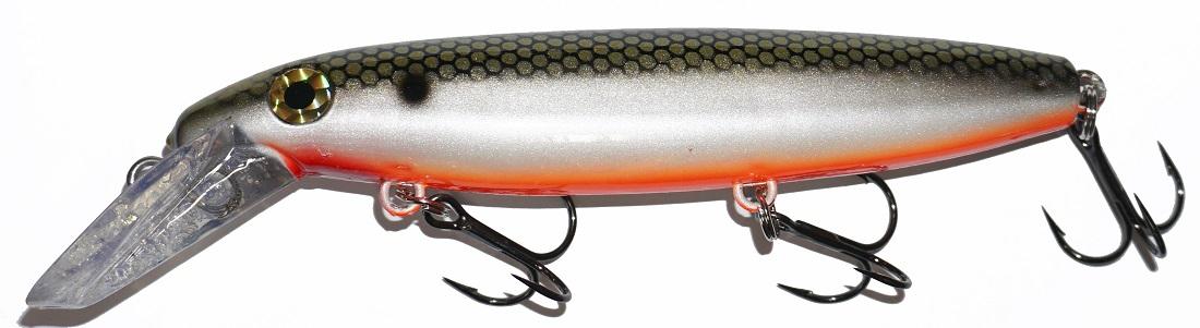 Bucher DepthRaider Straight Crankbait Fishing Lure - Perfect for Bass and Walleye Fishing in Deep Waters