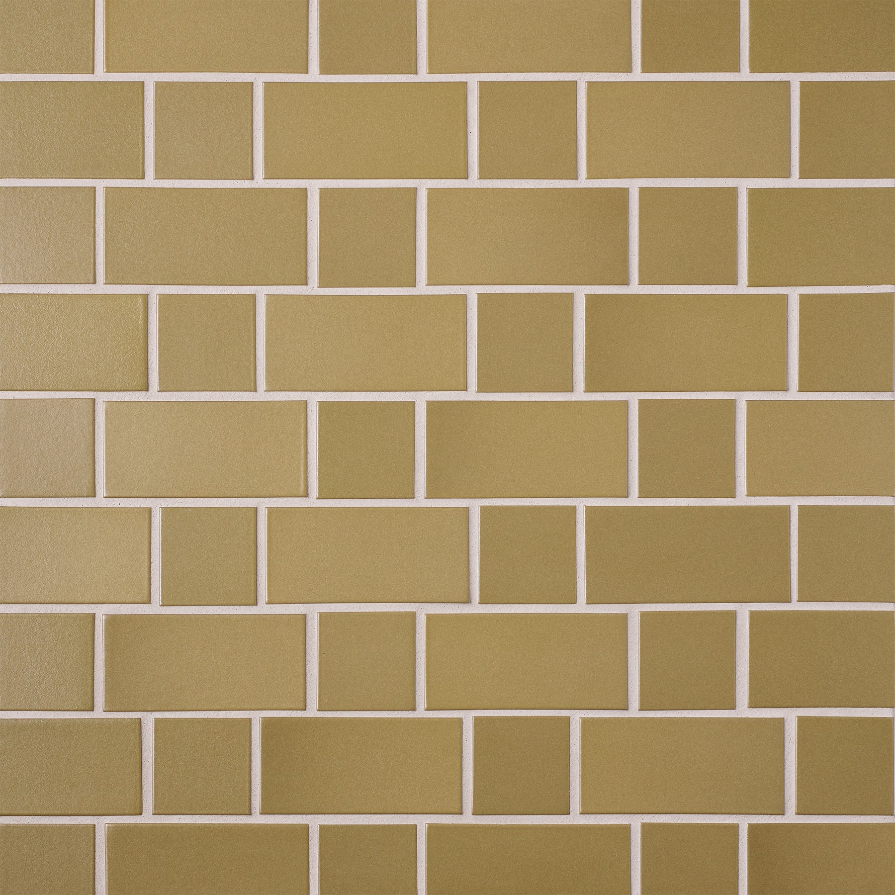 M12 2-Pack Olive Green Ceramic Tiles - Perfect for Kitchen Backsplash, Bathroom Walls & DIY Home Decor Projects