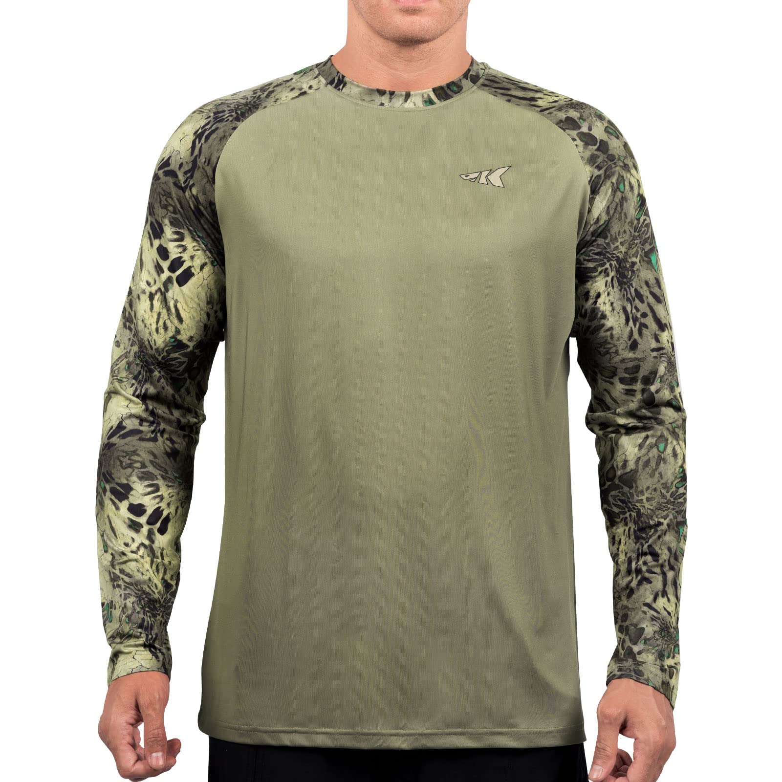 KastKing UPF 50+ Sun Protection Fishing Shirts for Men - Long Sleeve Moisture Wicking Quick Dry Hiking & Outdoor Shirt - Ideal for Fishing, Hiking, Camping and Summer Outdoor Activities