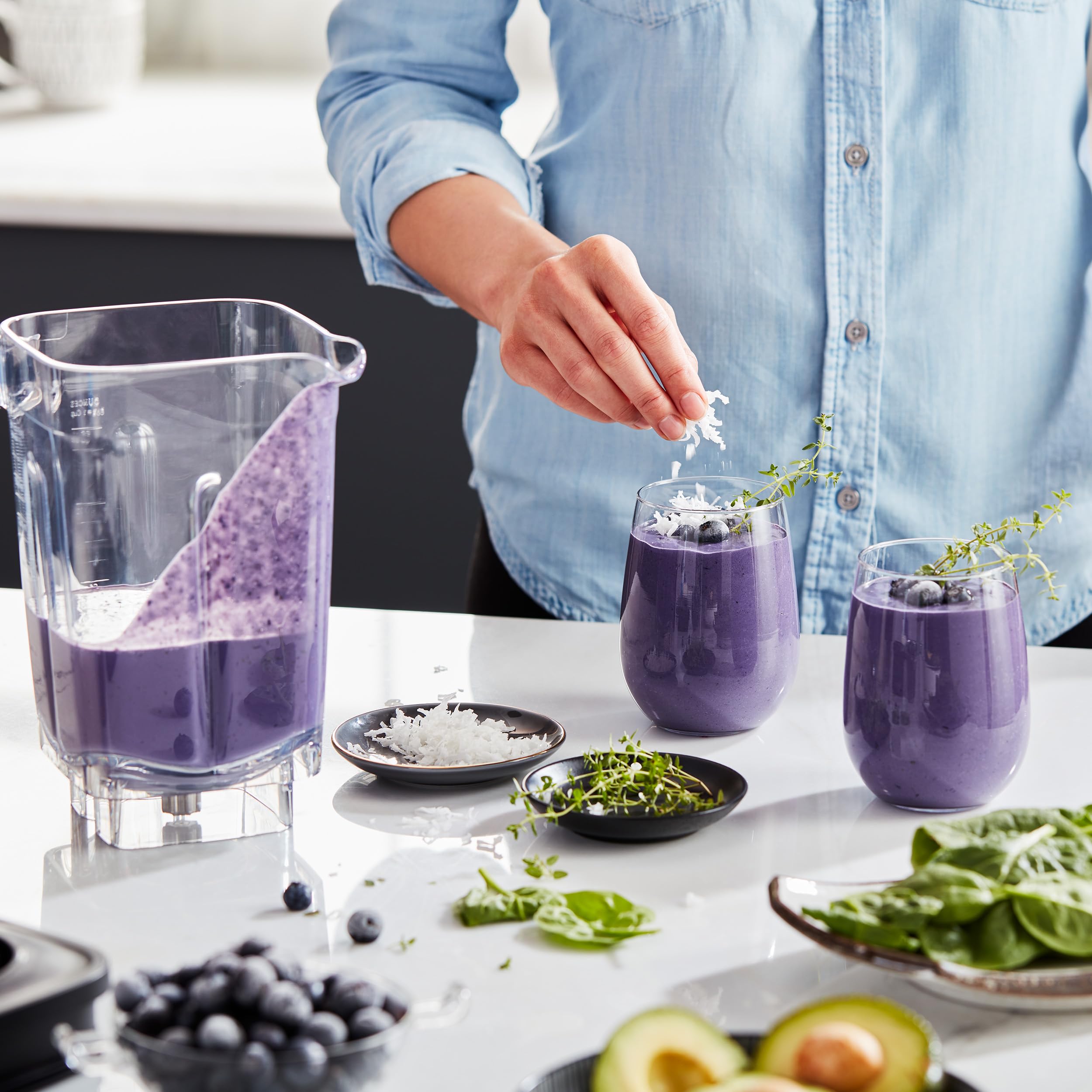 KitchenAid K400 Blender 56oz - Variable Speed with Tamper for Smoothies & Soups