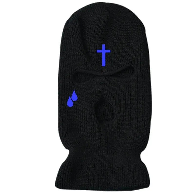 Pink 3-Hole Tactical Balaclava - Winter Ski Mask for Motorcycle Helmets, Outdoor Sports & Army Tactics - Cold Weather Face Protection for Skiing, Motorcycling & Snowboarding