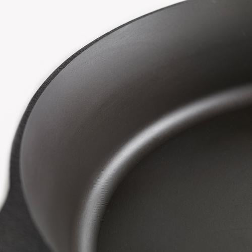 4-Piece Cast Iron Skillet Set - Pre-Seasoned No.4 Skillets for Cooking, Baking & Frying - Perfect for Stovetop, Oven & Outdoor Camping