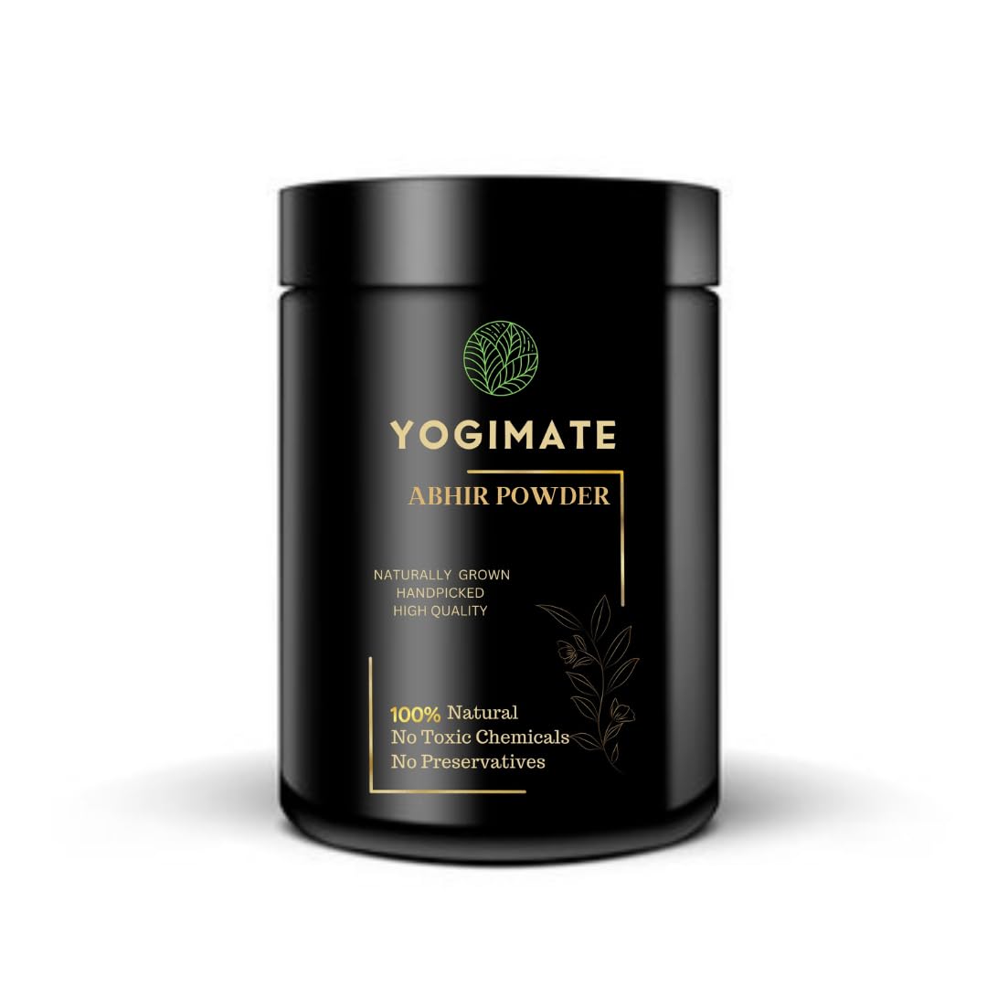 YOGIMATE Abhir Powder - Pure & Natural Holi Color Powder (250g) - Safe & Vibrant Festival Colors for Holi Celebrations, Parties & Religious Ceremonies