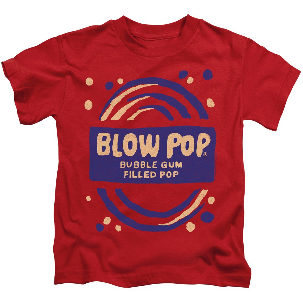Tootsie Roll Blow Pop Graphic Unisex Kids T-Shirt - Fun Candy Themed Tee for Boys & Girls - Perfect for Birthday Parties, Halloween Costumes & Casual Wear