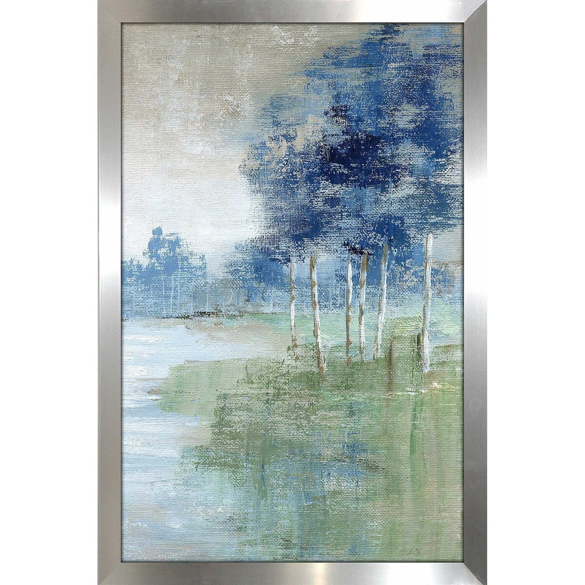 Birch River I (Vertical) by Nan Print - Premium Acrylic Wall Art for Modern Home & Office Decor - Perfect for Living Room, Bedroom, or Office Spaces