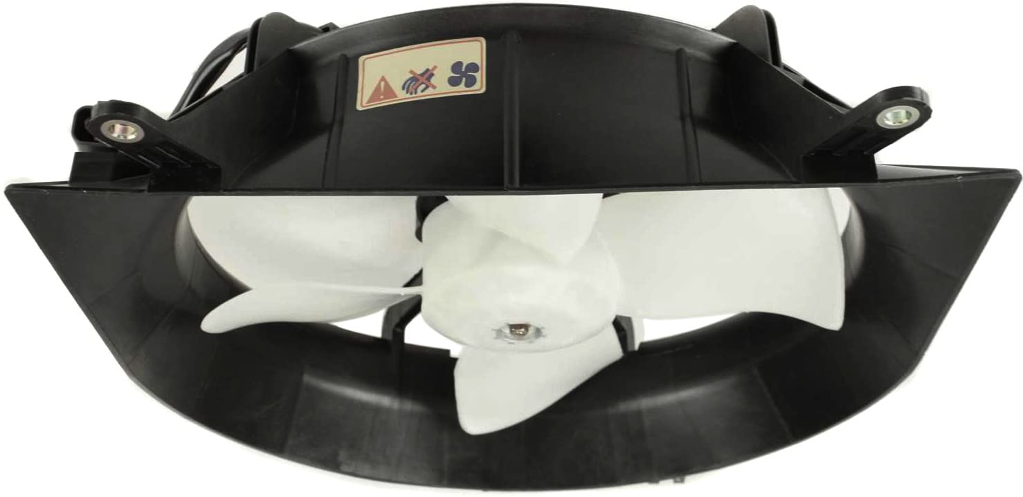 Go-Parts - Replacement Radiator Fan Assembly for 1999-2000 Honda Civic | Single Fan Design | Perfect for Engine Cooling & Overheating Prevention | DIY Auto Repair & Maintenance Solution