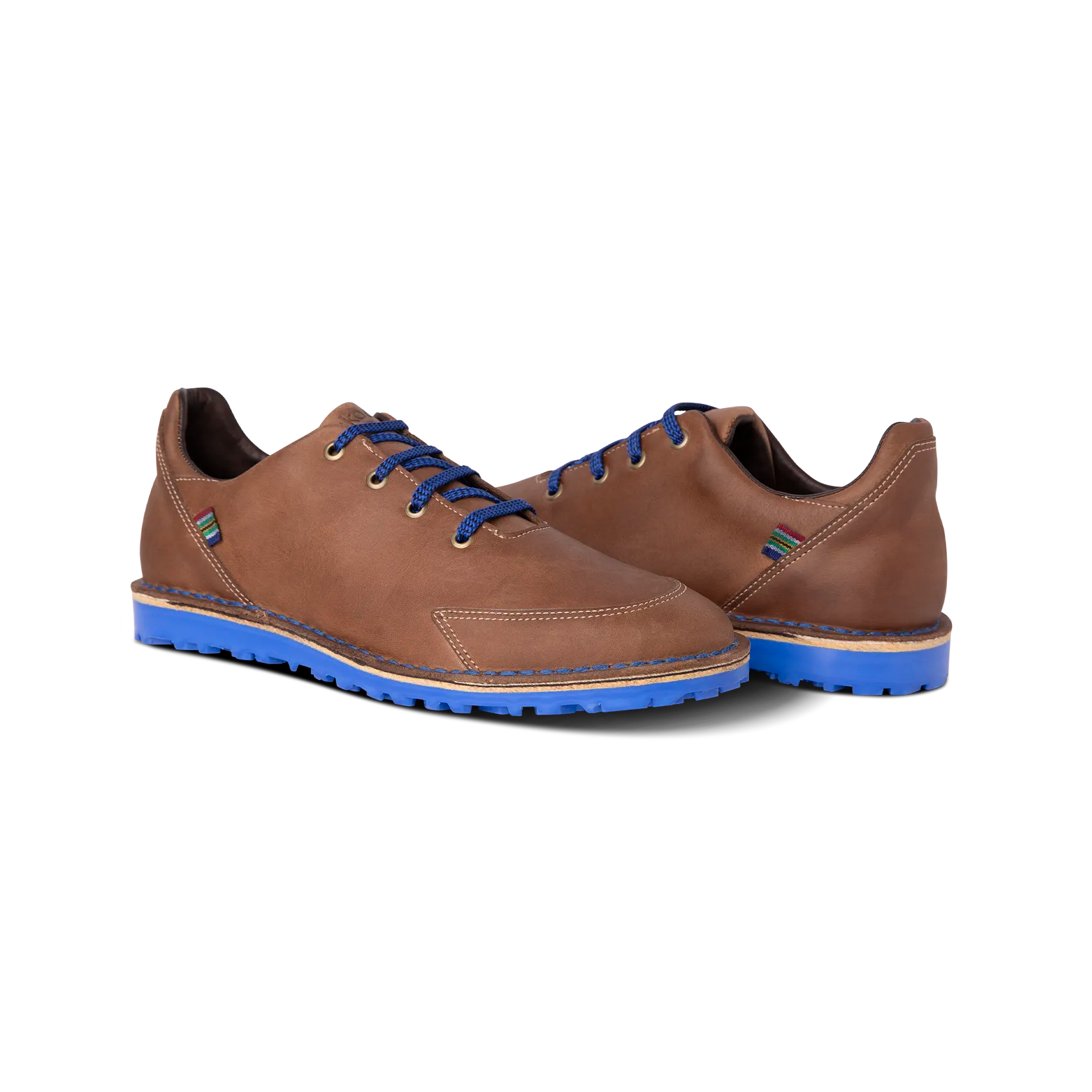 Veldskoen J Bay Loft Golf Shoes with Blue Sole - Comfortable & Durable Men's Golf Footwear for Course & Casual Wear