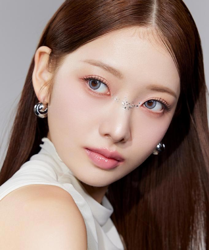 Glint 1Day Gray Contact Lenses (10pcs) - Monthly Color Lenses for Natural Eye Enhancement | Perfect for Cosplay, Halloween, and Daily Fashion Looks