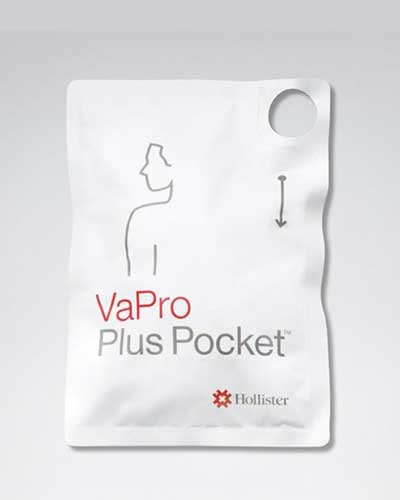 Hollister VaPro Plus Pocket No Touch Intermittent Catheter 10FR 16
