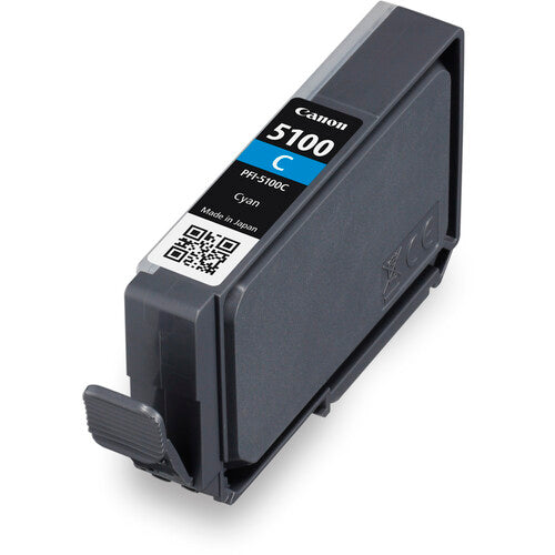 Canon PFI 5100 LUCIA PRO II Cyan Ink Tank (14.4mL) - Premium Ink Cartridge for Canon PRO-1000 Printers - Perfect for Professional Photo Printing & Fine Art Reproduction