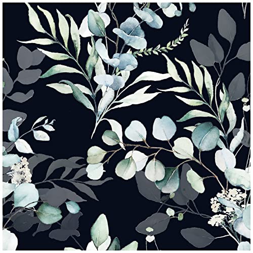 Floral-Black/Grey/Green