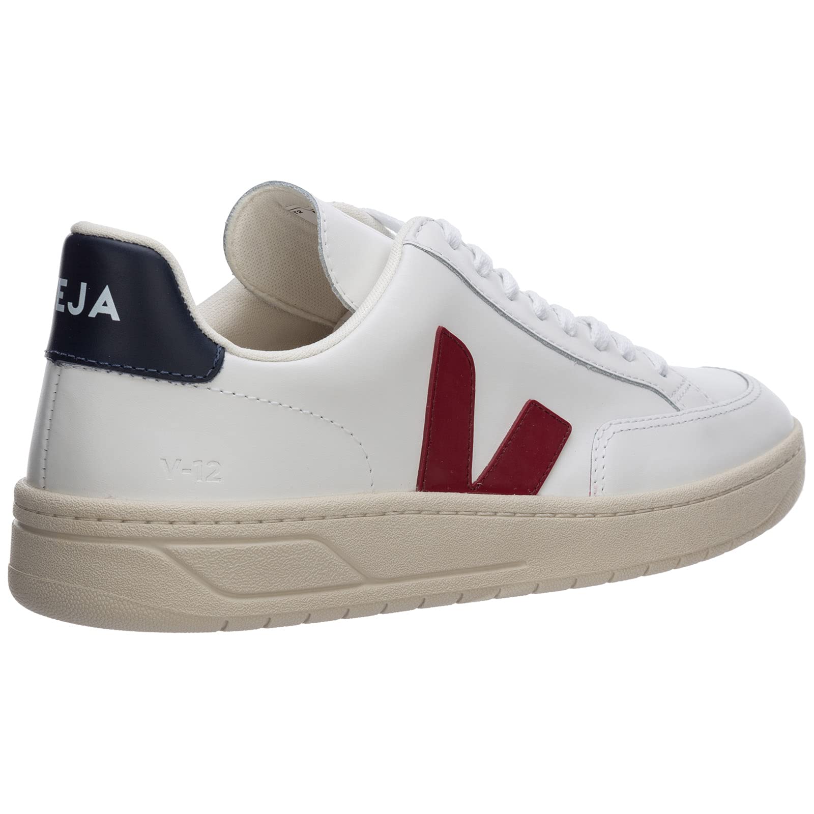 Veja Men's Campo Sneakers in White | Vegan Leather Sneakers for Men | Casual & Sustainable Footwear | Perfect for Everyday Wear, Work, and Travel