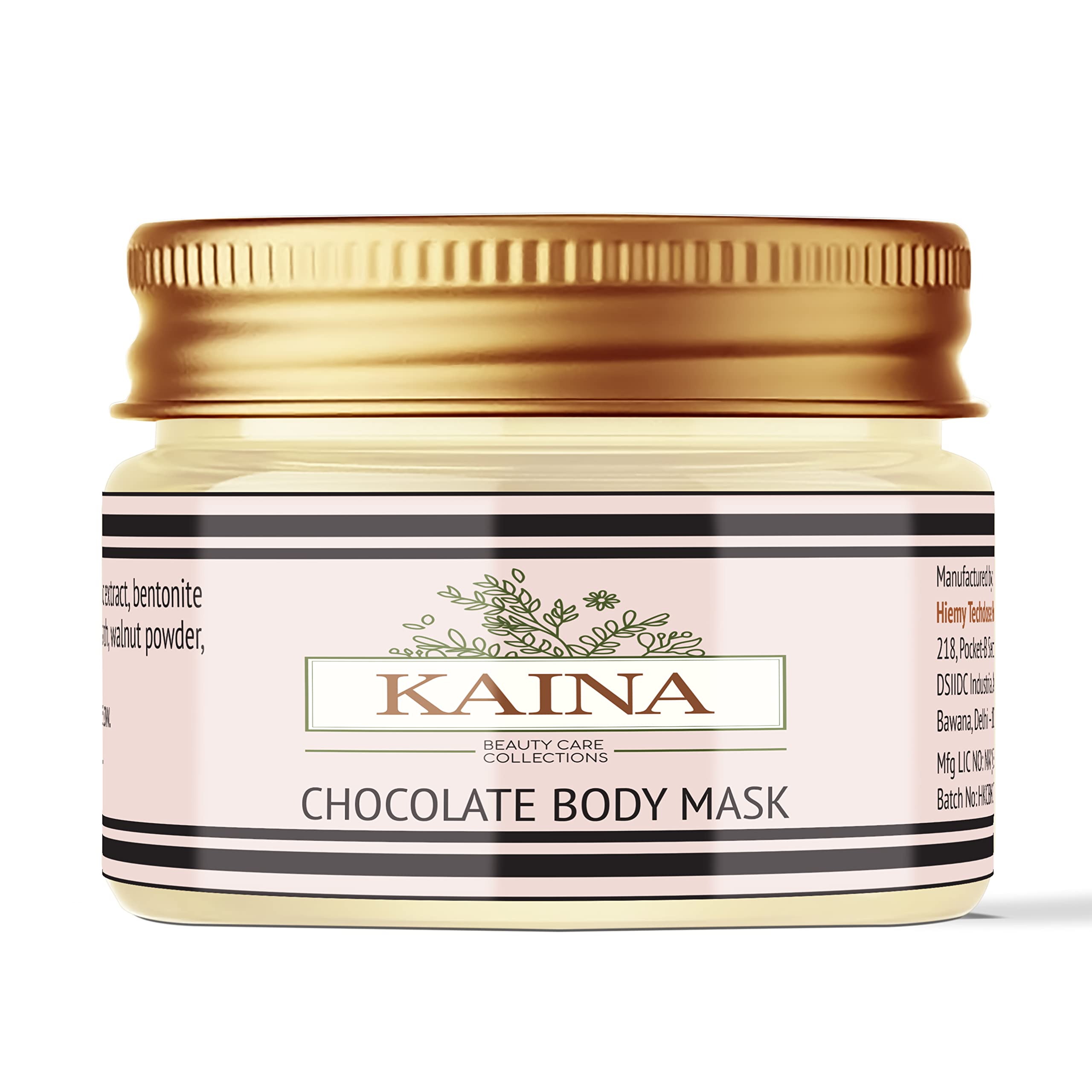 Kaina Chocolate Body Polishing Kit - Exfoliating & Moisturizing Set of 5 for Smooth Skin | Spa & Self-Care Gift for Women | Perfect for Dry Skin Treatment & Relaxing Bath Time