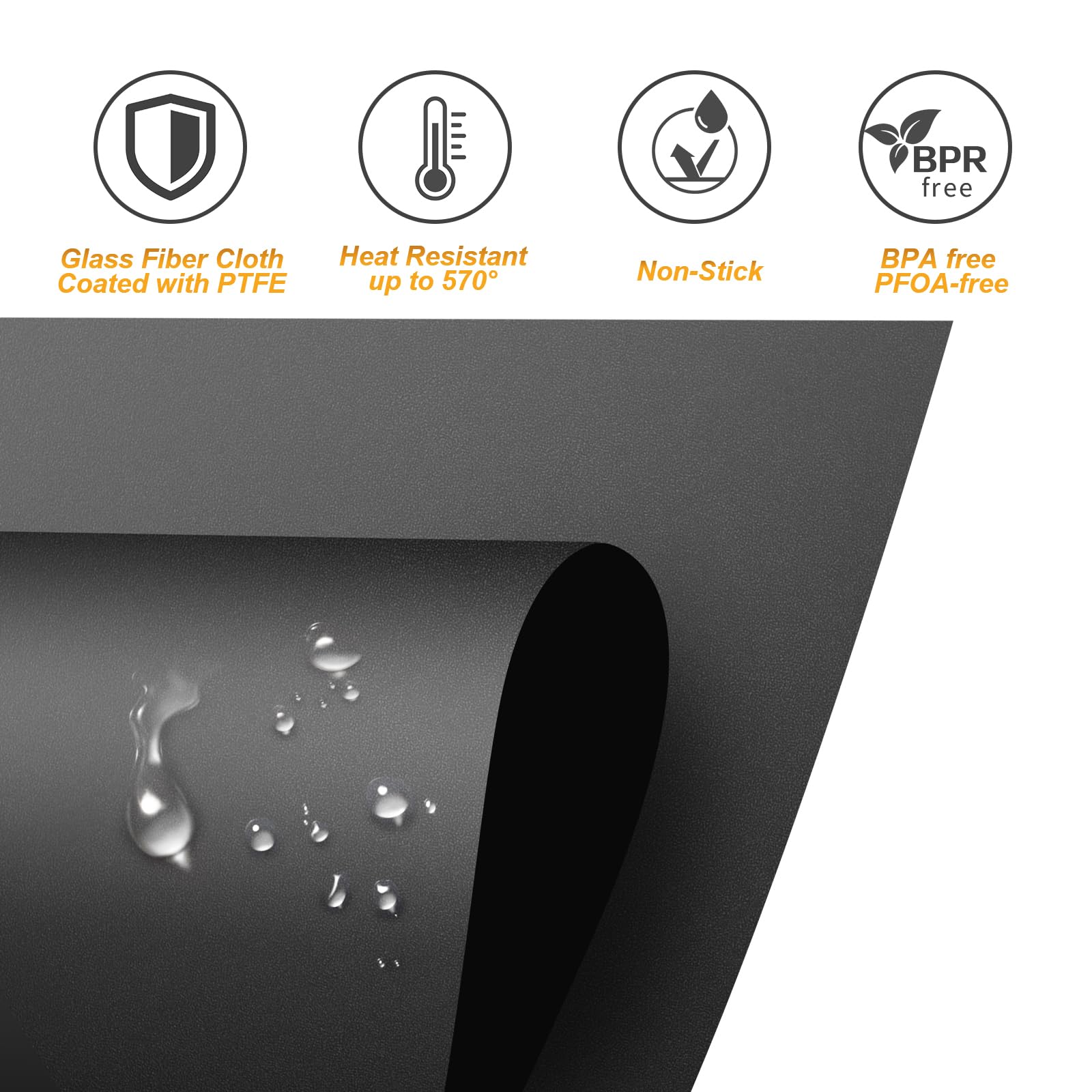 Samsung Stove Top Covers - Reusable Silicone Gas Burner Protector, 16.26