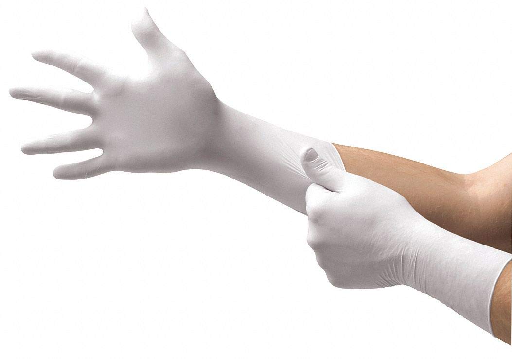 Microflex CE4-200 Powder Free Latex Gloves - Disposable, 11.4