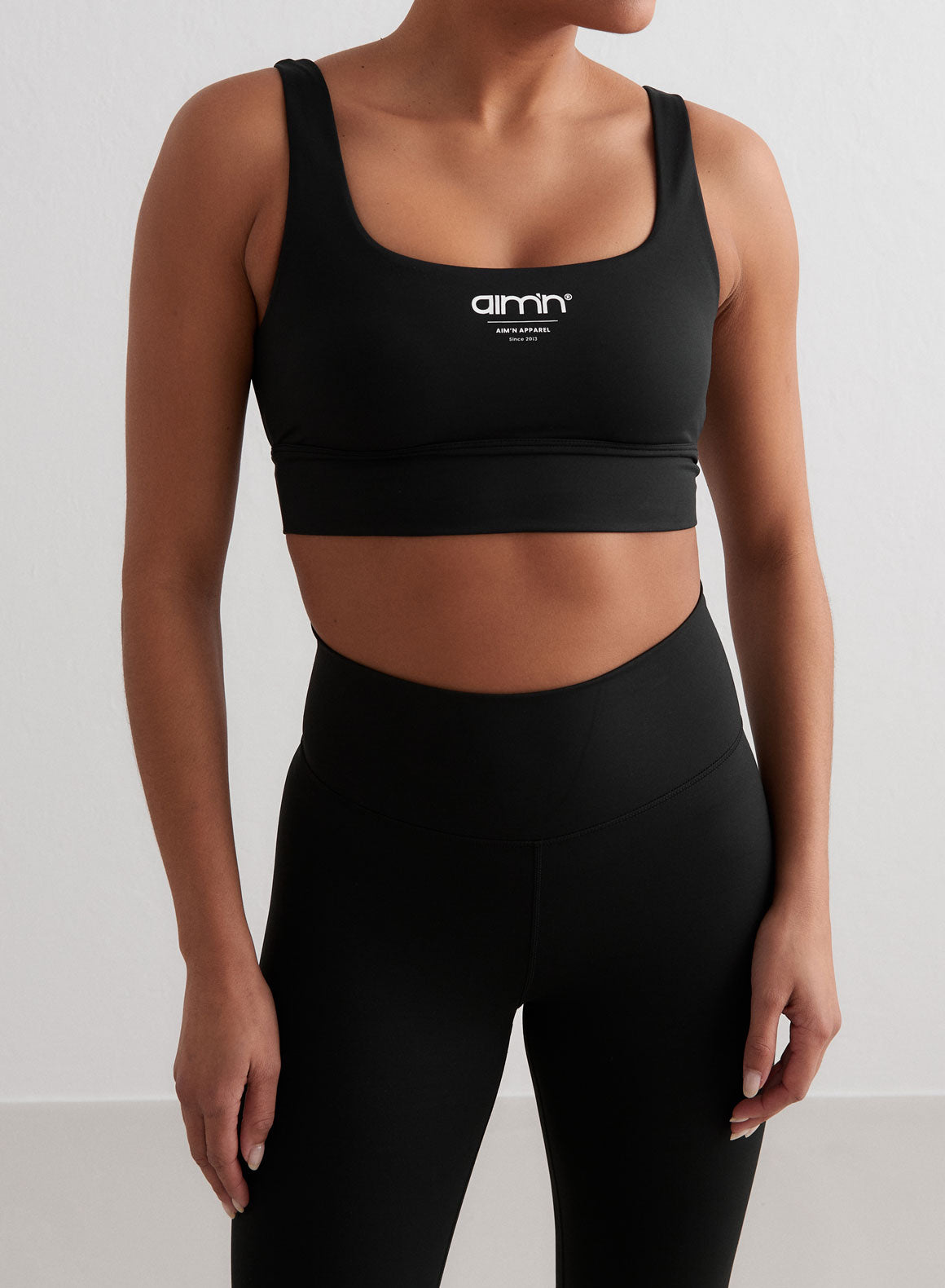 Black Edge Core Bra - Wireless Comfort Sports Bra for Women - Perfect for Yoga, Running & Gym Workouts
