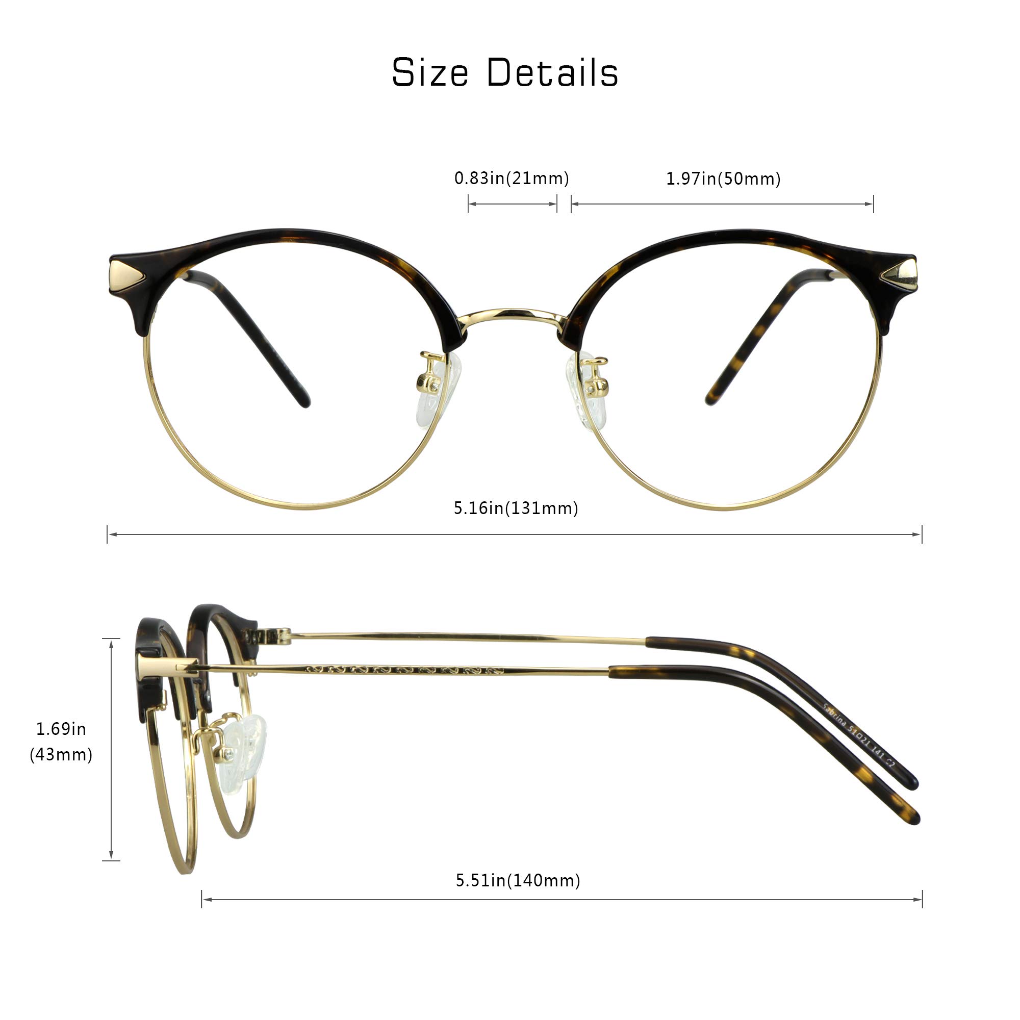 VisionGlobal Blue Light Blocking Glasses for Women & Men - Anti Eyestrain Computer Glasses with UV Protection, Square Frame for Screen Time, Gaming, Reading & Office Work