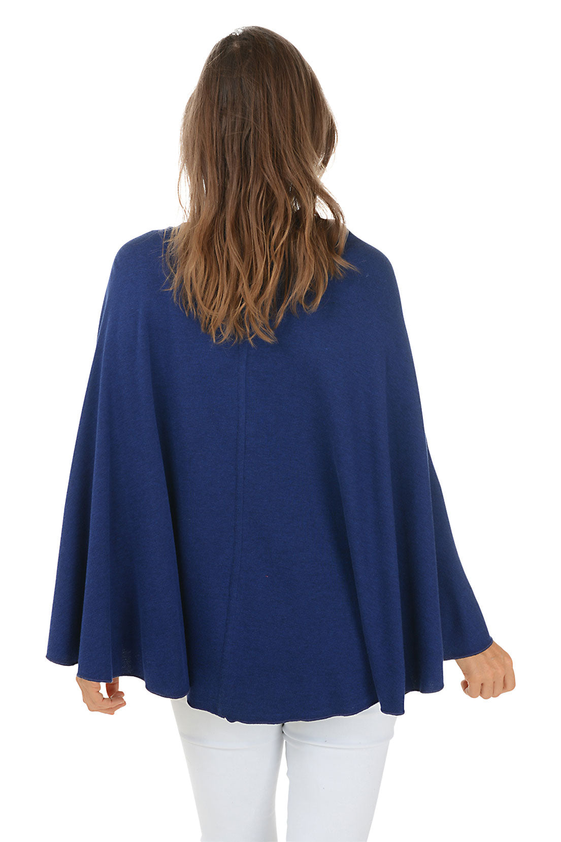 Cobalt Reversible Wrap - Stylish & Versatile Women's Fashion Scarf for All Seasons | Perfect for Office, Travel, and Casual Outfits