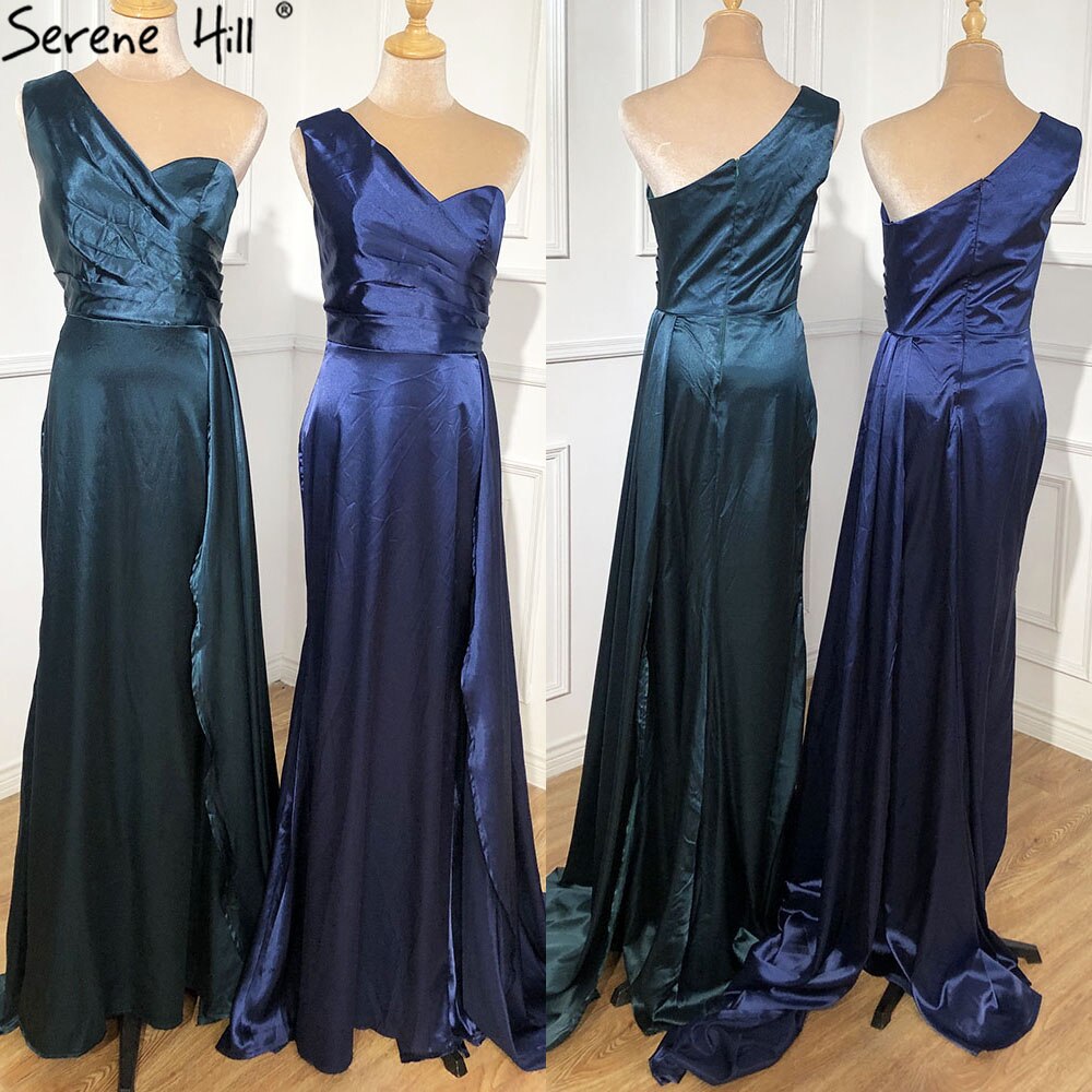 Sexy Wine Red Sleeveless Satin Evening Dress 2025 | One Shoulder Mermaid Formal Gown for Women | Perfect for Prom, Cocktail Parties & Special Occasions
