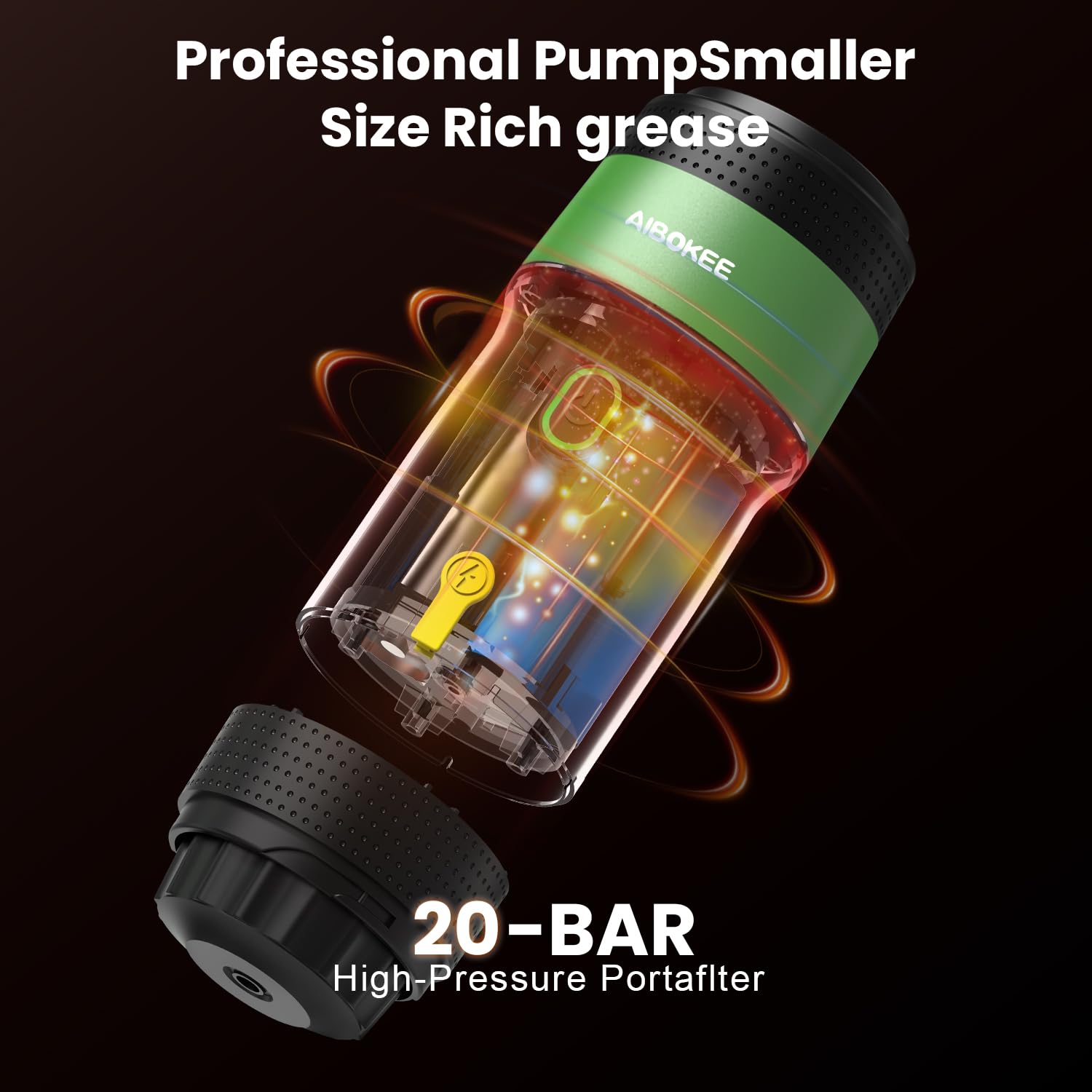 Portable Electric Espresso Machine - USB Powered Travel Coffee Maker for Camping, Hiking, RV & Office - Compact 3-in-1 Coffee Brewer Works with 8g Coffee Powder, Nespresso & Small Capsules - Perfect for Outdoor Adventures, Road Trips & Workspaces