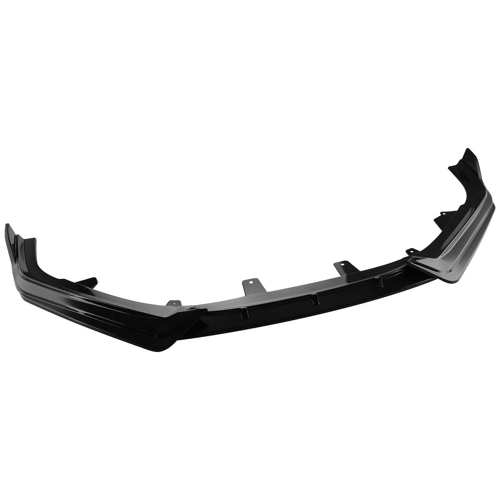 MotorFansClub 3-Piece Front Bumper Lip Splitter for Honda Accord 2021-2022 | Glossy Black Bumper Spoiler | Enhances Aerodynamics & Sporty Look | Perfect for Car Enthusiasts & Street Racing