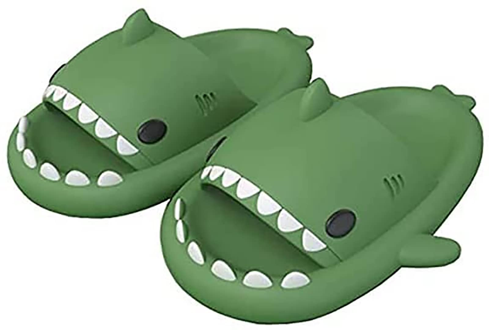 Adorable Shark Slippers for Kids - Non-Slip Open Toe Slides with Lightweight Sole | Perfect for Beach, Pool, Shower & Summer Playtime