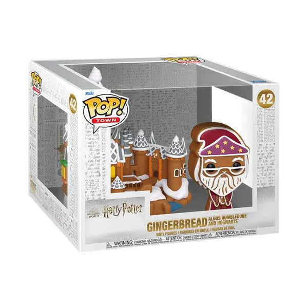 Funko POP! Harry Potter Gingerbread Hogwarts Collectible Figure - Perfect for Christmas Decor, Gift for Potter Fans, and Display in Home or Office