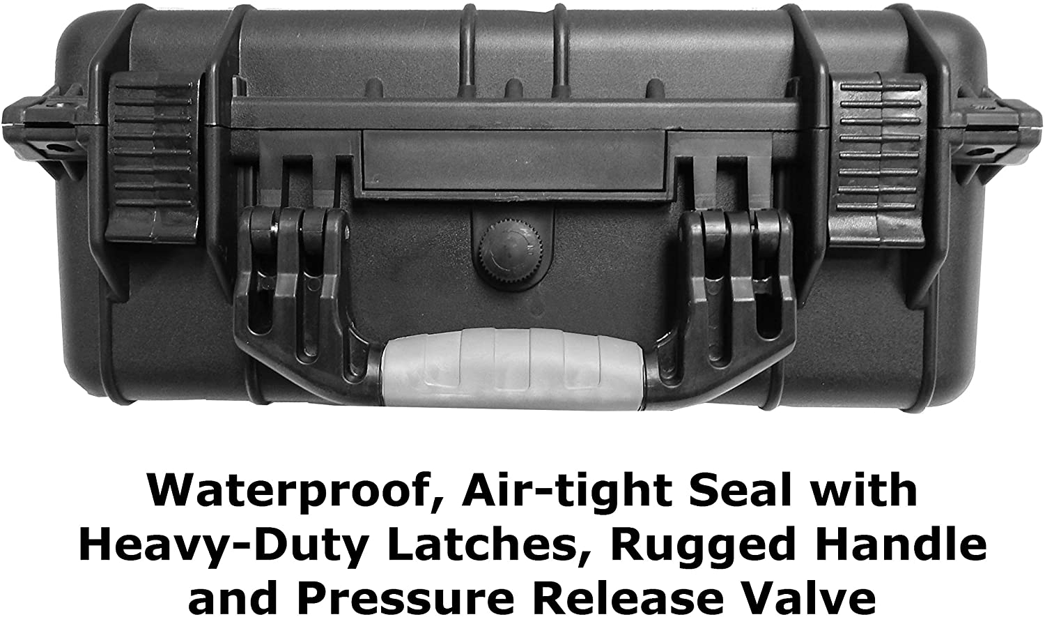 Waterproof Mini Drone Carry Case with Customizable Foam - Compatible with Yuneec Breeze Drone, Camera & Accessories | Durable Storage Solution for Travel, Outdoor Adventures & Drone Protection