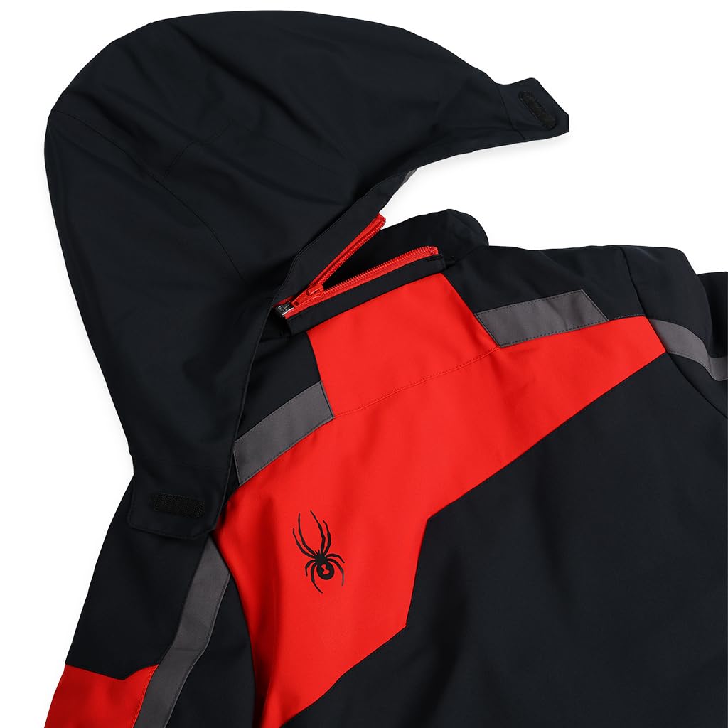 Spyder Boys Leader Insulated Ski Jacket - Waterproof Winter Coat for Kids - Warm Snow Jacket for Skiing, Snowboarding & Outdoor Activities