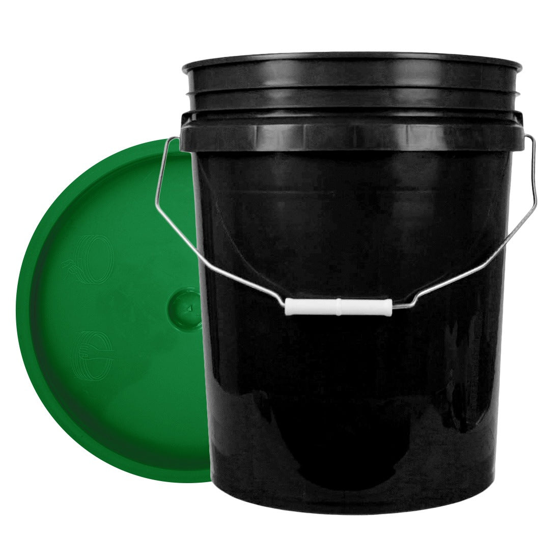 Premium Round Bucket Set for Home & Garden - Durable Plastic Storage Pails for Cleaning, Organizing, and DIY Projects - Ideal for Household, Office, and Outdoor Use