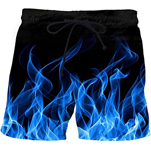 **BHANSSKXBG Men's Quick Dry Swim Trunks with Pockets - Lightweight Beach Shorts for Swimming, Surfing & Board Bathing - Comfortable Casual Swimwear for Pool, Vacation & Outdoor Activities**