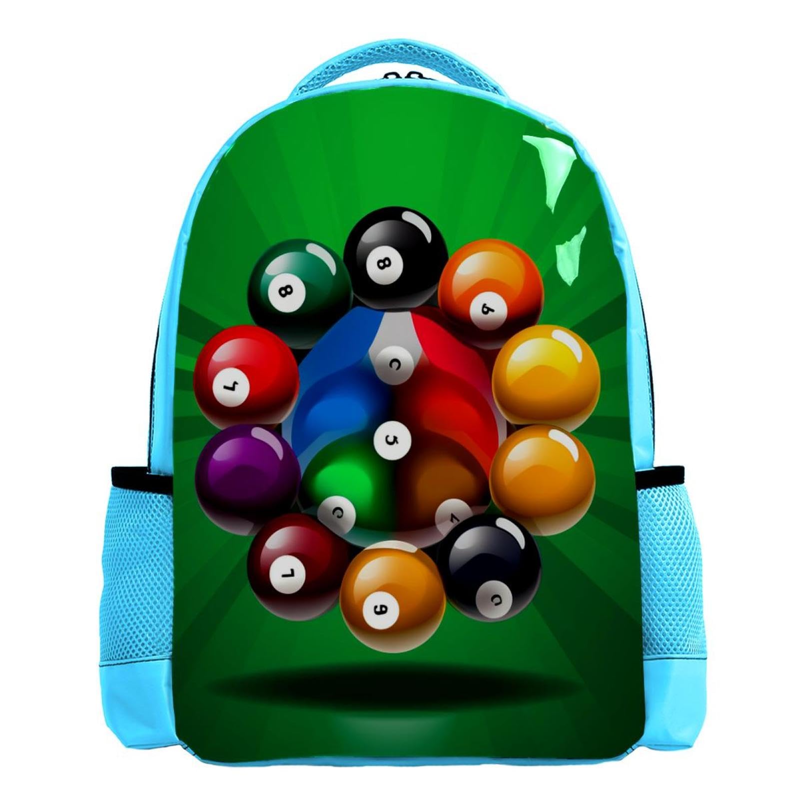 Men's & Women's Travel Backpack - Durable & Stylish Backpack for Work, Gym & Outdoor Adventures | Perfect for Commuting, Hiking & Billiard Enthusiasts