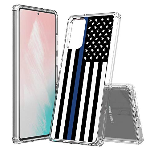 American Flag w/Blue Line