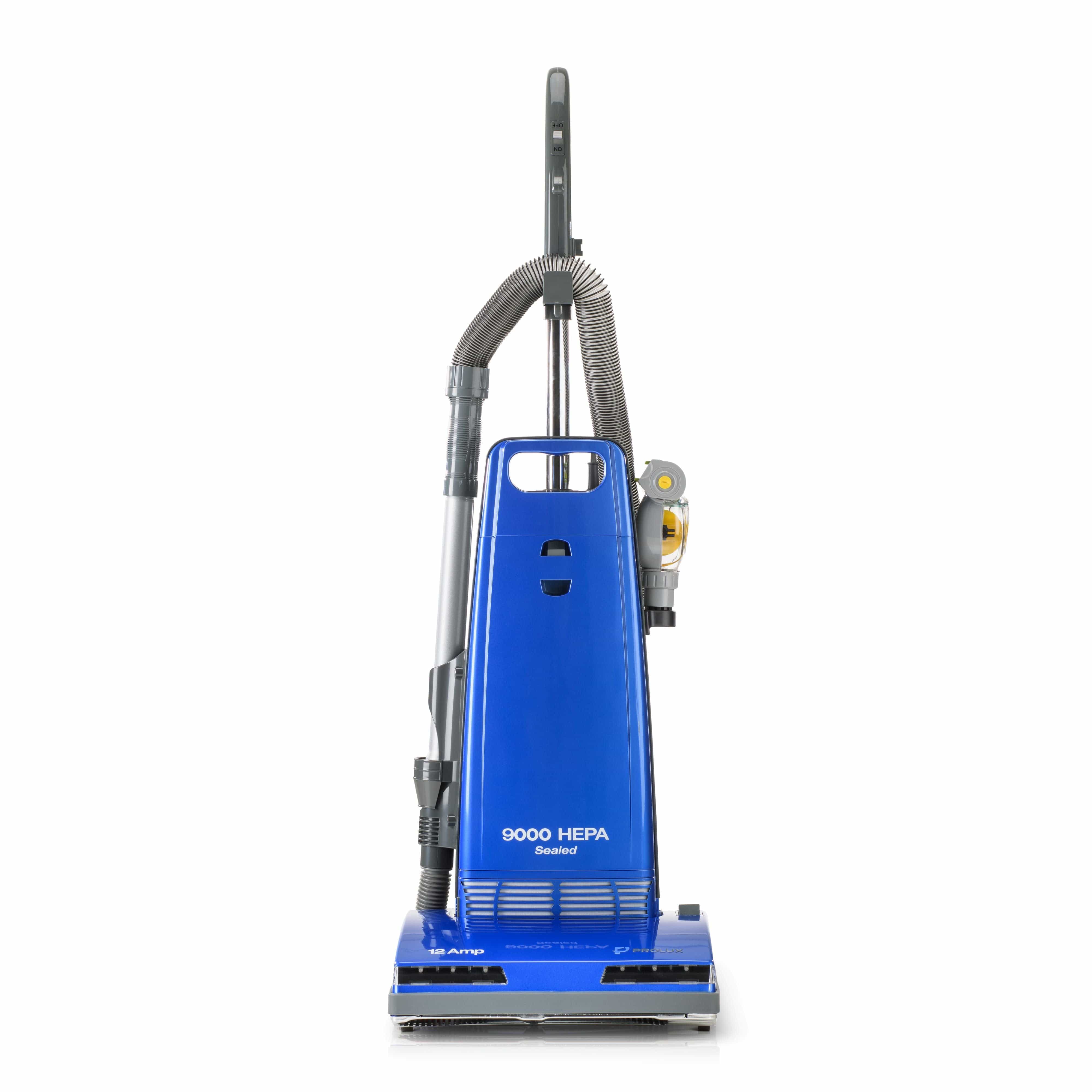 Prolux 9000 Upright Vacuum Cleaner with HEPA Filtration, 12 AMP Powerful Motor, On-Board Tools & 7-Year Warranty - Ideal for Pet Hair, Allergies & Deep Carpet Cleaning