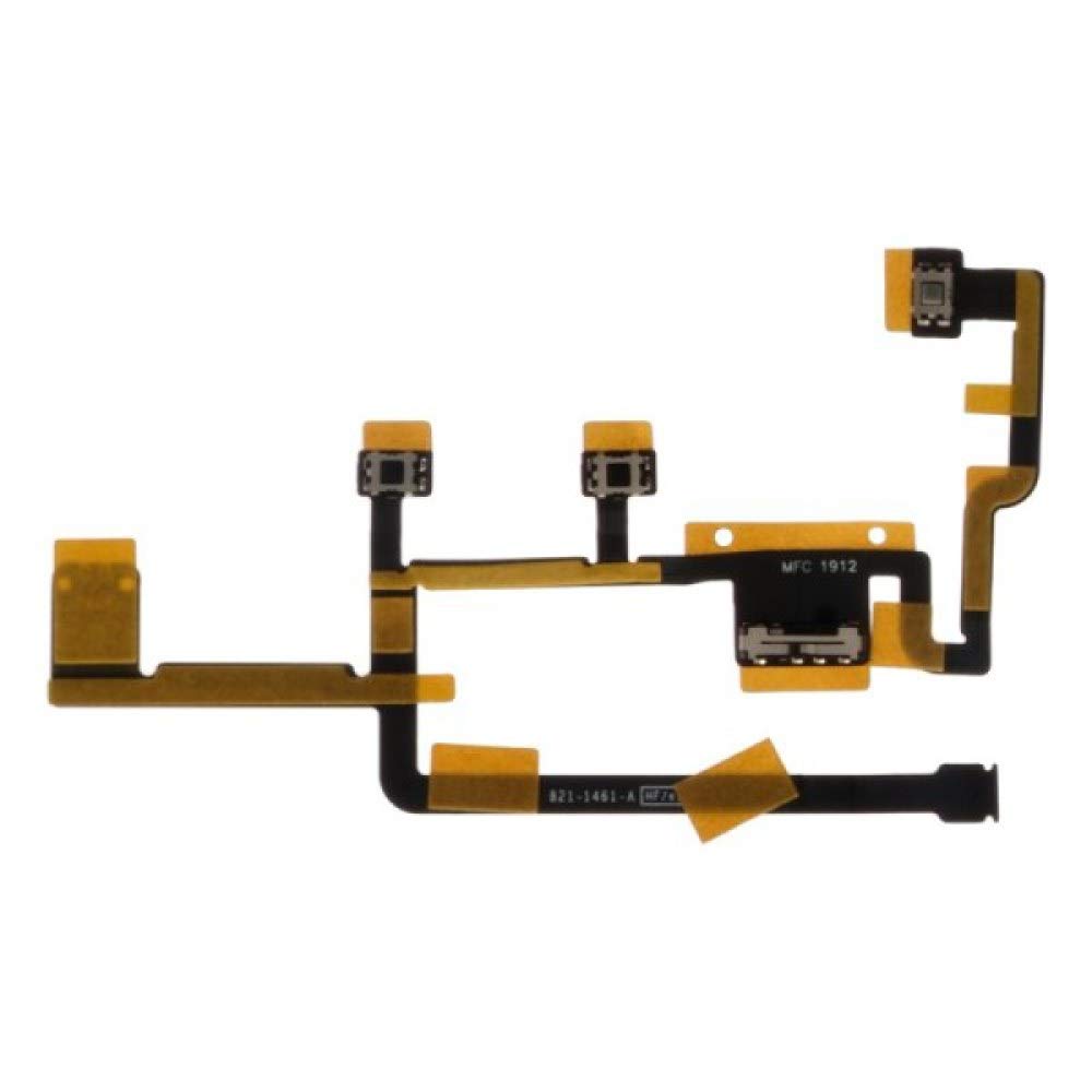 Original Title: Flex Cable (Power & Volume) for Apple iPad 2 (2012 Version) with Glue Card   Optimized Title: **Apple iPad 2 (2012 Model) Power & Volume Flex Cable Replacement with Adhesive Card – DIY Repair Kit for Home & Professional Use**