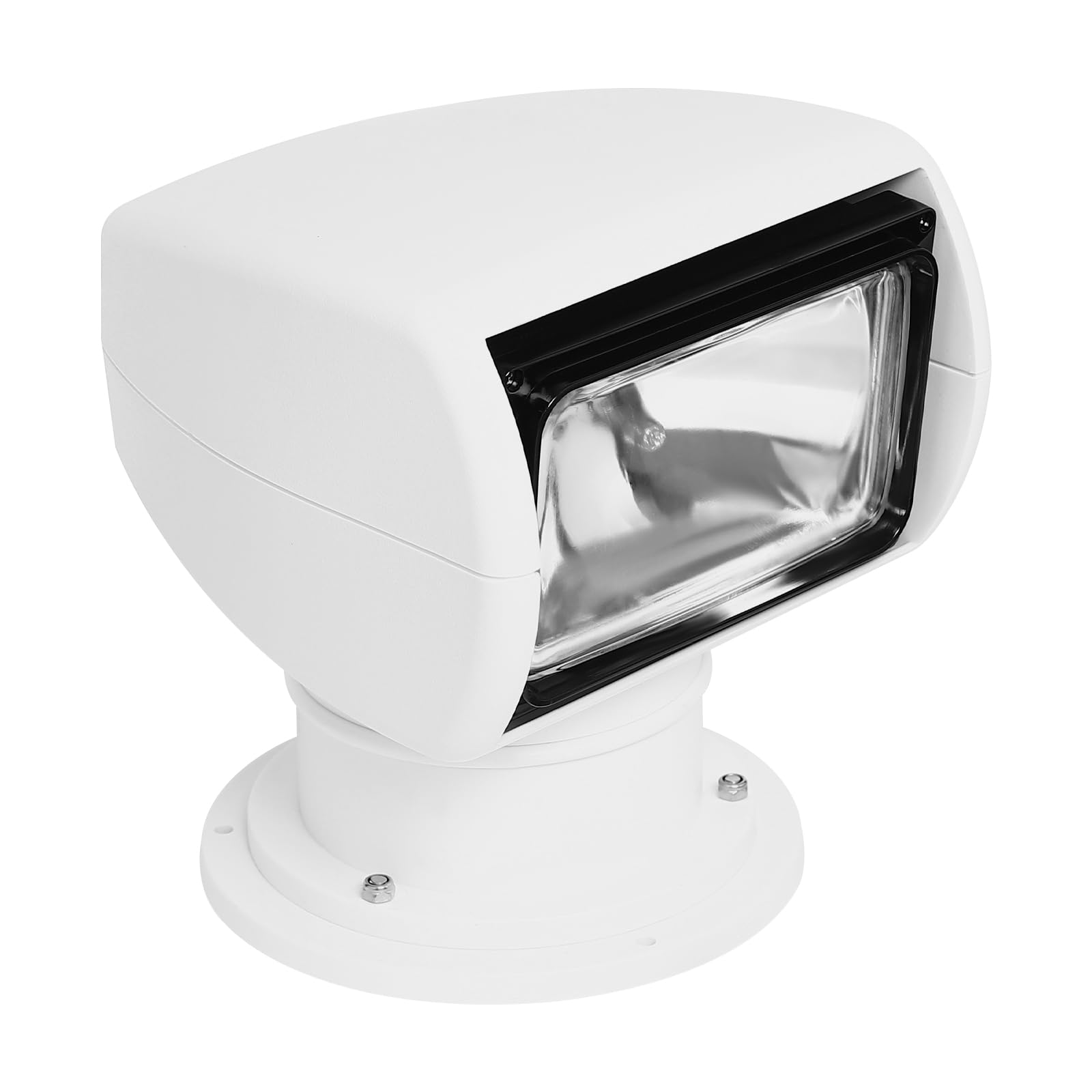 100W Marine Halogen Spotlight - Remote Control Boat Search Light for Boats, Trucks & Cars | Waterproof Navigation Light for Night Fishing, Docking & Emergency Use