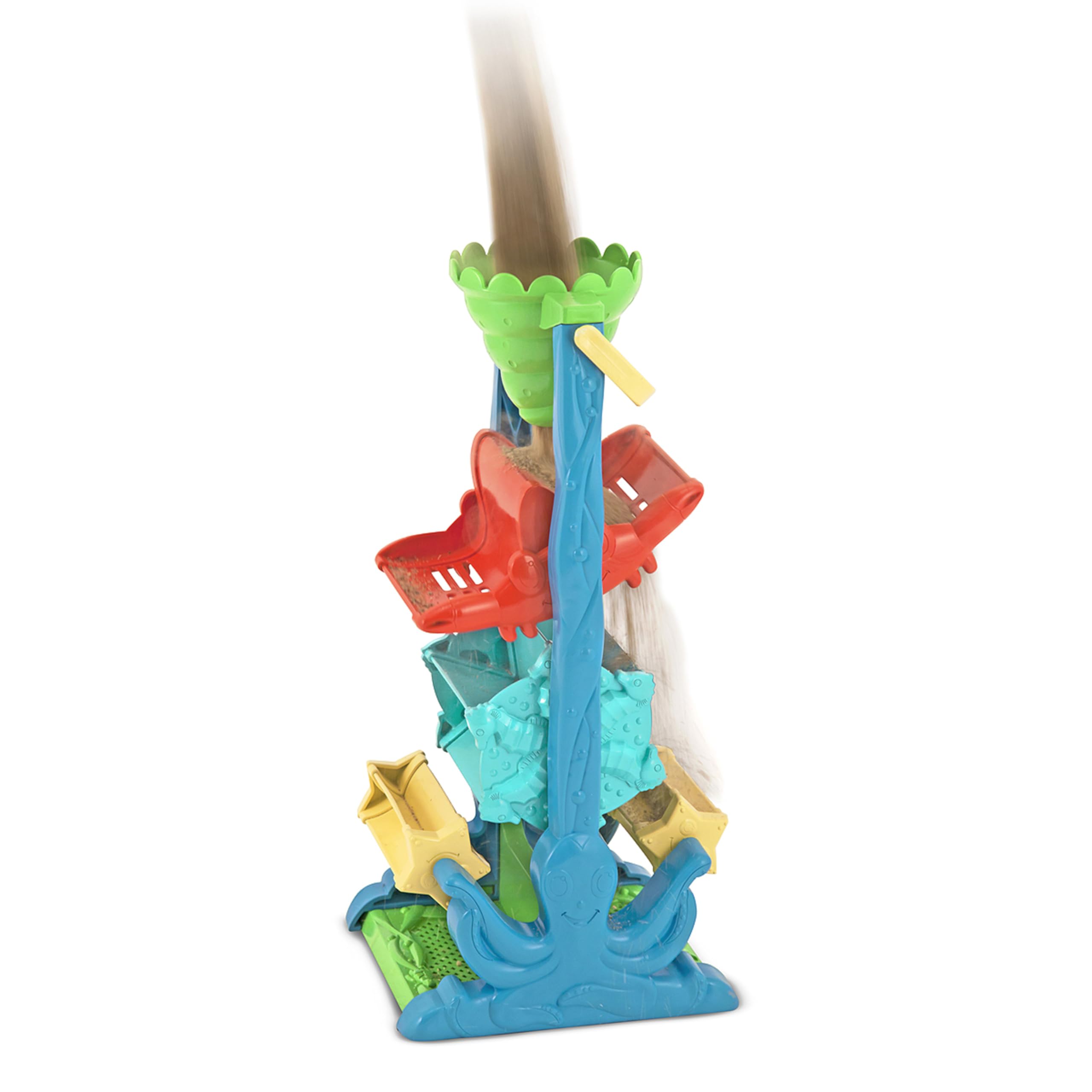 Melissa & Doug Seaside Sidekicks Sand and Water Sifting Funnel - Kids Beach Toy for Sandcastle Building & Water Play - Perfect for Outdoor Beach Activities & Sensory Play